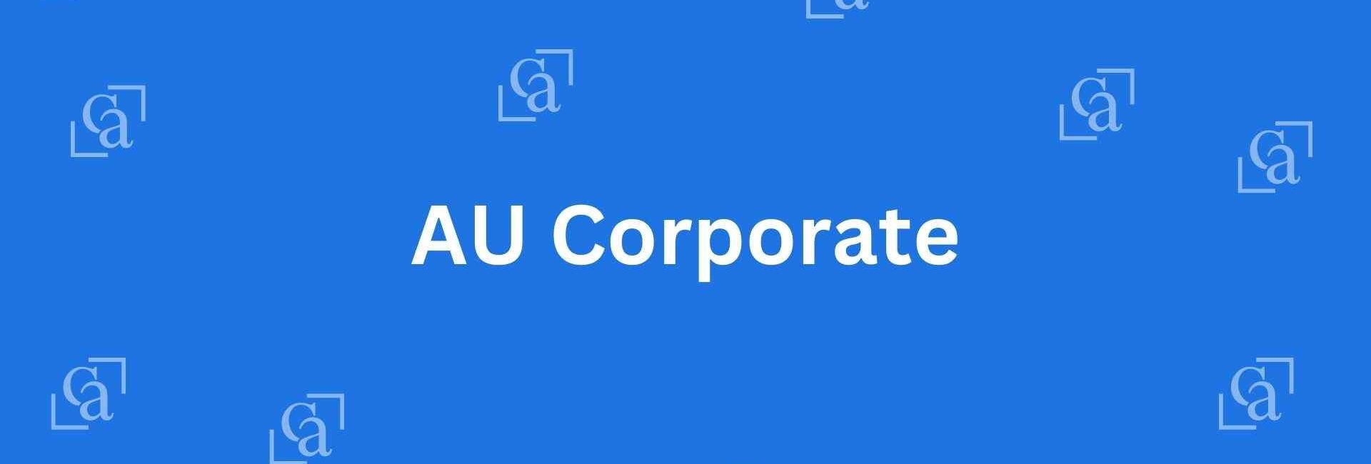 AU Corporate - Chartered Accountants in Connaught Place Delhi - Experienced Chartered Accountants in Delhi