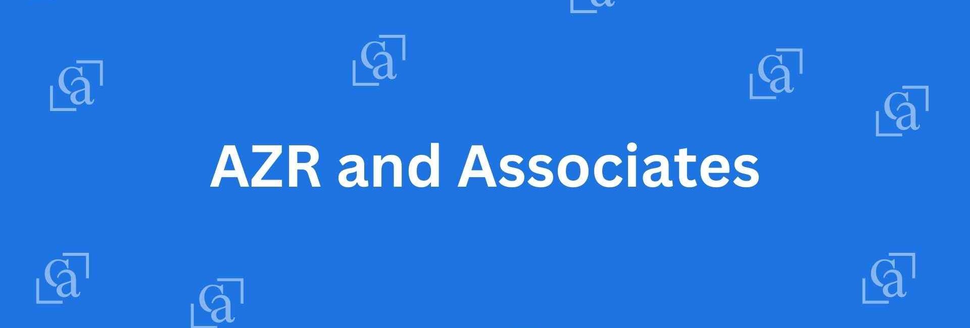 AZR and Associates - Chartered Accountants in Lajpat Nagar, Delhi - Experienced Chartered Accountants in Delhi