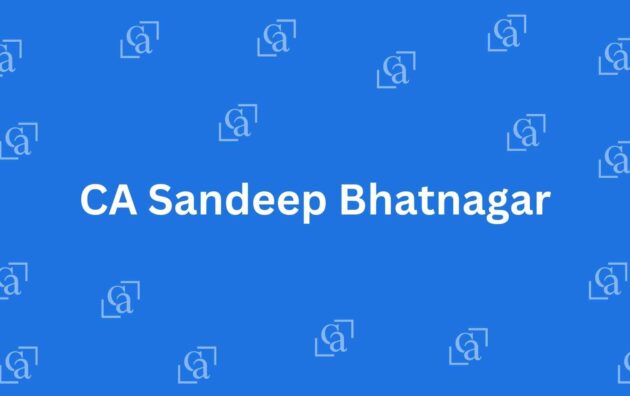 CA Sandeep Bhatnagar - Chartered Accountants in Lajpat Nagar, Delhi - Experienced Chartered Accountants in Delhi