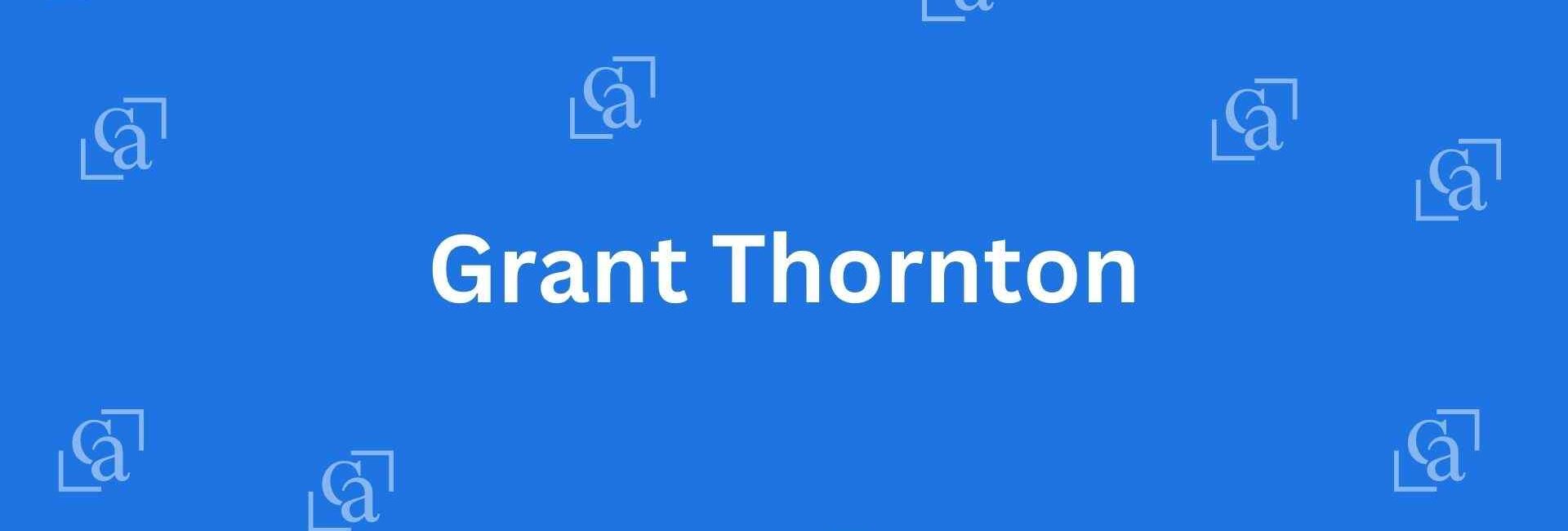 Grant Thornton - Chartered Accountants in Connaught Place Delhi - Experienced Chartered Accountants in Delhi