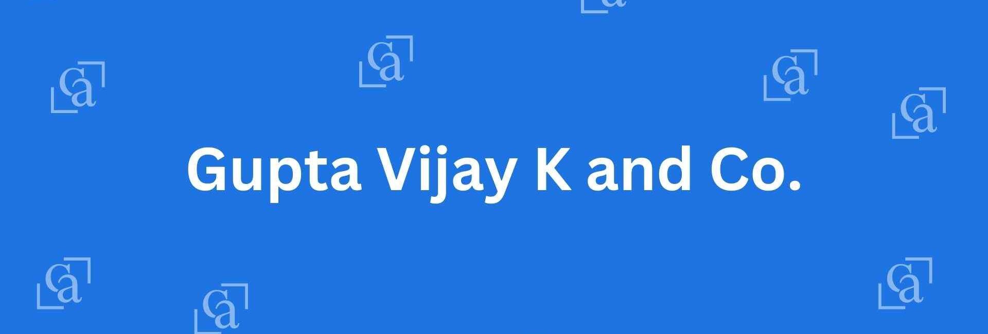 Gupta Vijay K and Co. - Chartered Accountants in Connaught Place Delhi - Experienced Chartered Accountants in Delhi