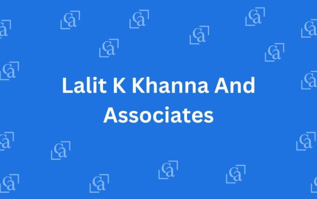 Lalit K Khanna And Associates - Chartered Accountants in Connaught Place Delhi - Experienced Chartered Accountants in Delhi