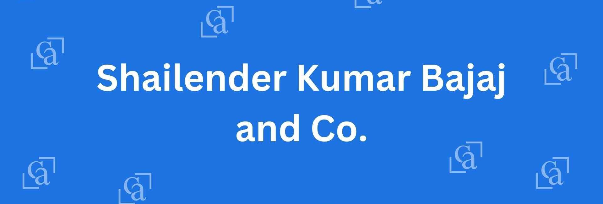 Shailender Kumar Bajaj and Co. - Chartered Accountants in Connaught Place Delhi - Experienced Chartered Accountants in Delhi