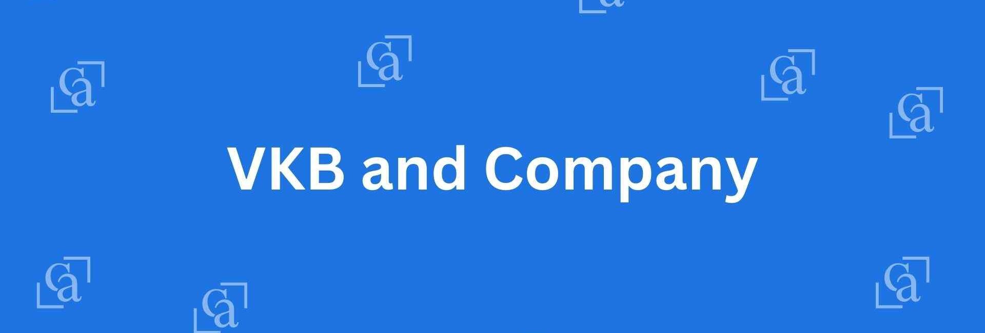 VKB and Company - Chartered Accountants in Lajpat Nagar, Delhi - Experienced Chartered Accountants in Delhi