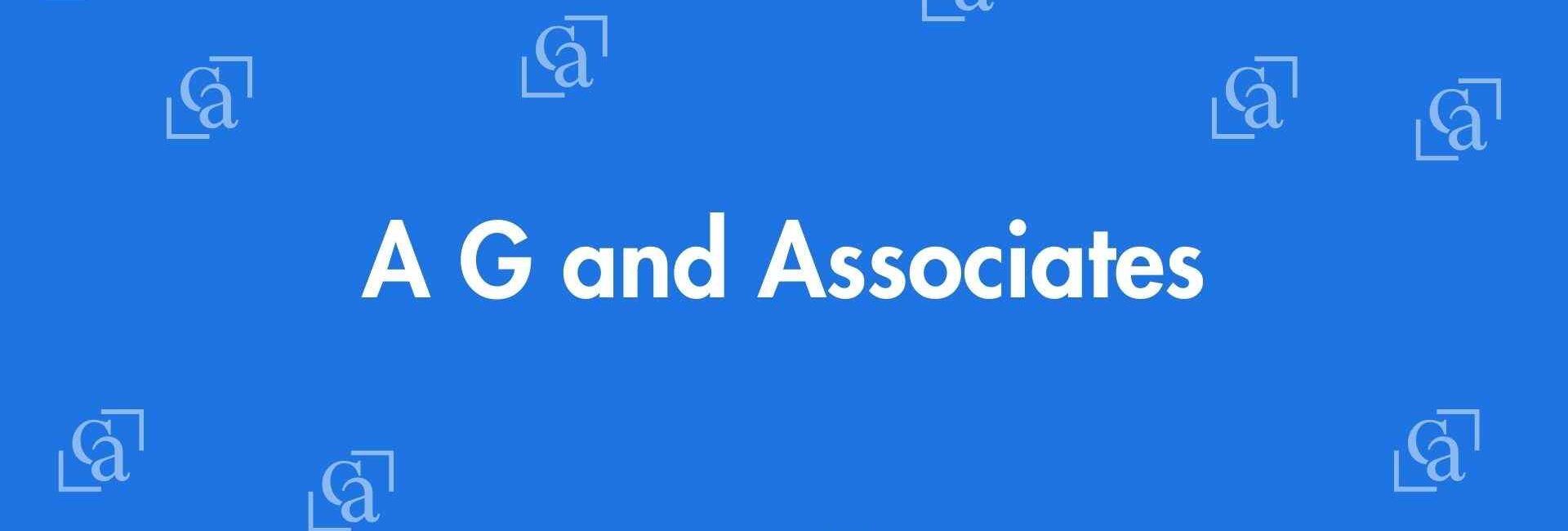 A G and Associates - Chartered Accountants in Krishna Nagar, Delhi - Experienced Chartered Accountants Delhi