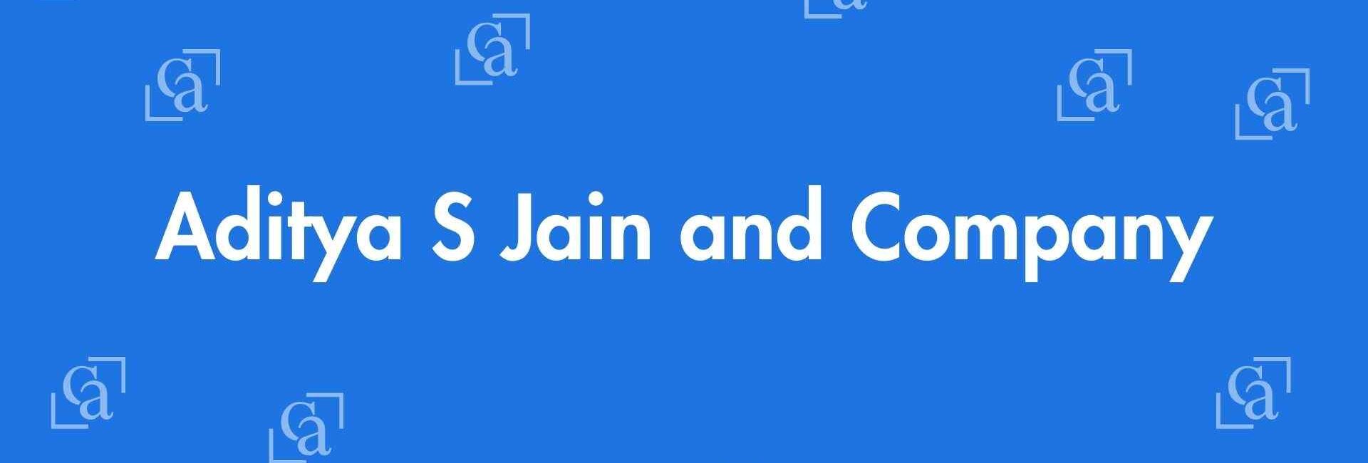 Aditya S Jain and Company - Chartered Accountants in Laxmi Nagar, Delhi - Best Experienced Chartered Accountants Delhi
