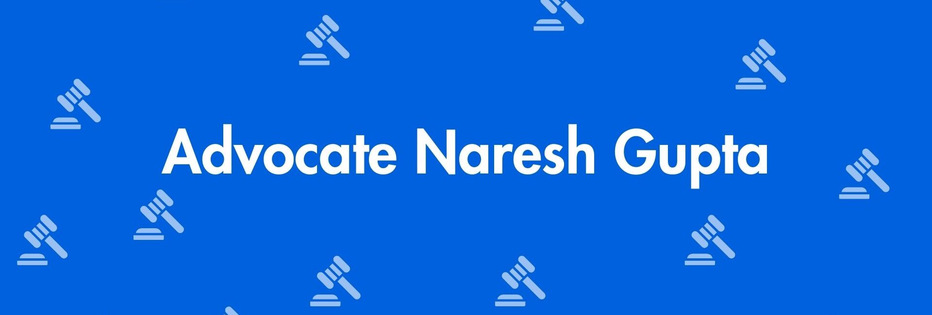 Advocate Naresh Gupta - Real Estate Legal Service in Greater Kailash, Delhi - Legal Service Provider in Delhi