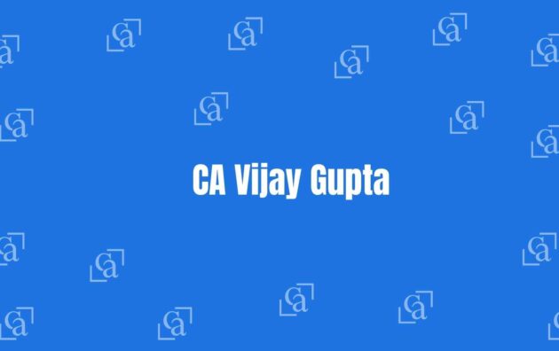 CA Vijay Gupta - Chartered Accountants in Paschim Vihar Delhi - Money Experts in Delhi