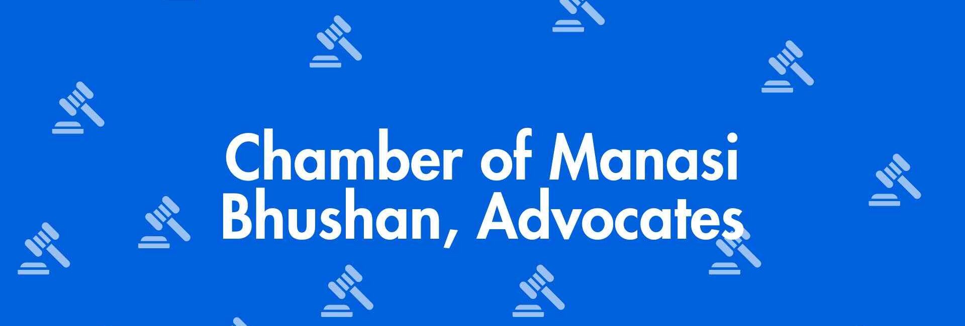 Chamber of Manasi Bhushan, Advocates - Real Estate Legal Service in Pitampura, Delhi - Legal Service Provider in Delhi