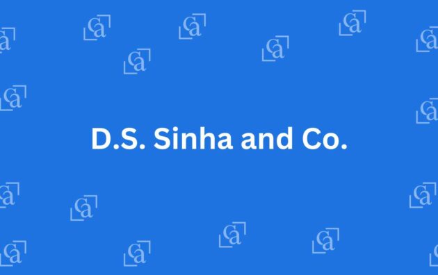 D.S. Sinha and Co. - Chartered Accountants in Malviya Nagar, Delhi - Experienced Chartered Accountants in Delhi