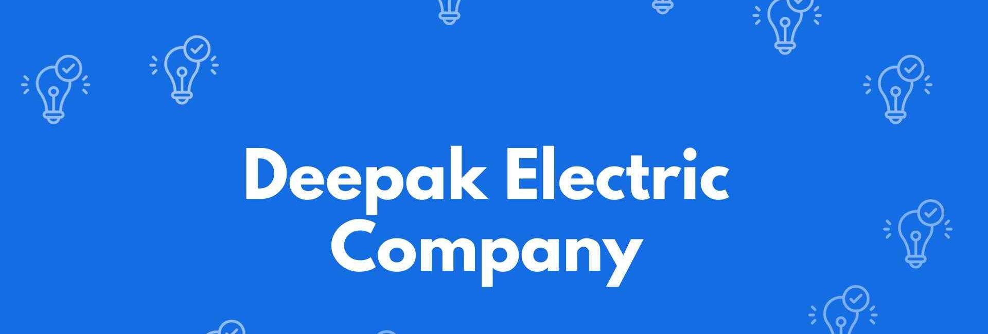 Deepak Electric Company - Electrician Service in Chandni Chowk, Delhi - Electricians in Delhi