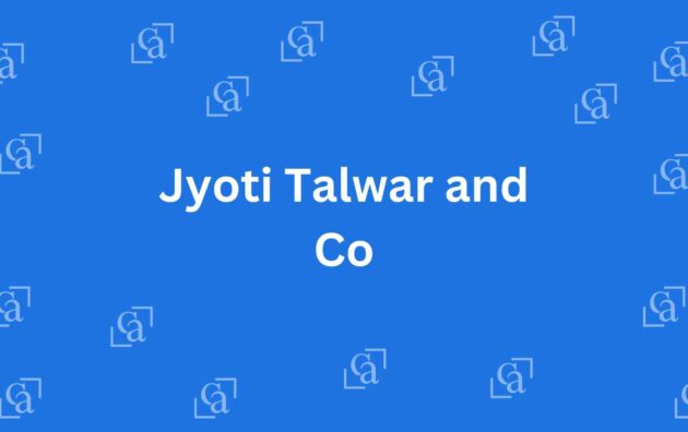 Jyoti Talwar and Co - Chartered Accountants in Malviya Nagar, Delhi - Experienced Chartered Accountants in Delhi
