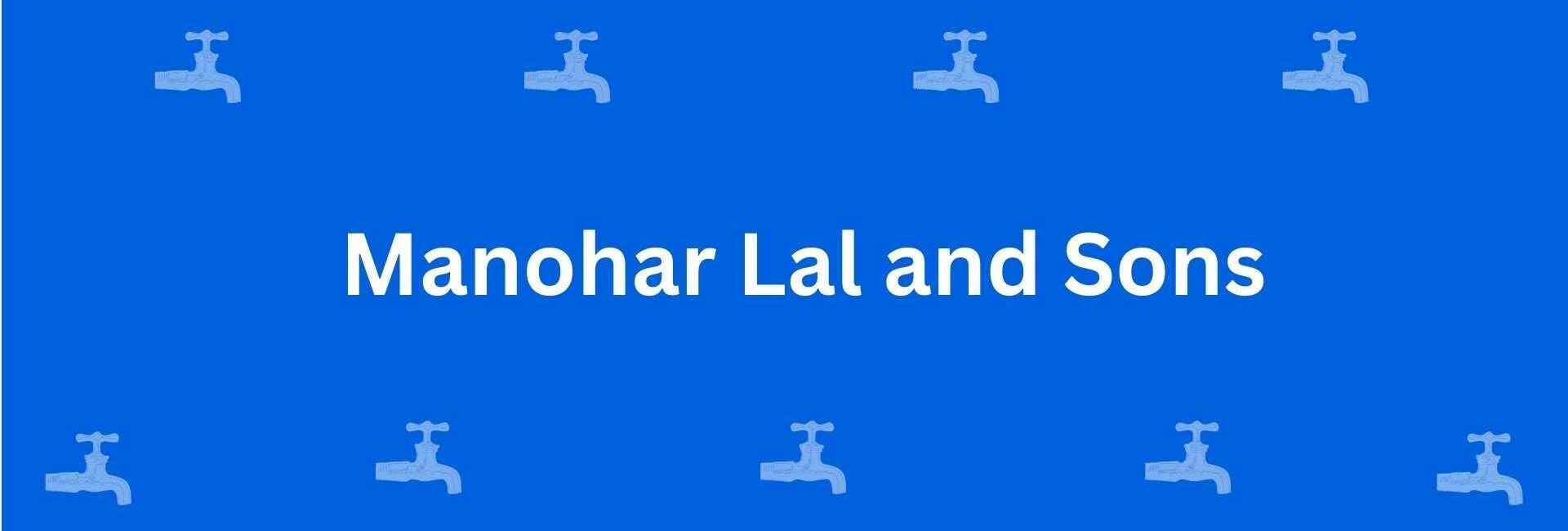 Manohar Lal and Sons - Best Sanitary Services in Chandni Chowk, Delhi - Sanitary Product Dealer in Delhi