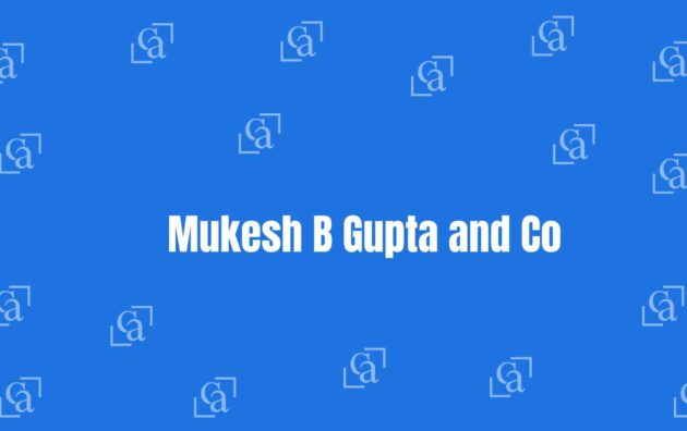 Mukesh B Gupta and Co - Chartered Accountants in Kirti Nagar Delhi - Money Experts in Delhi