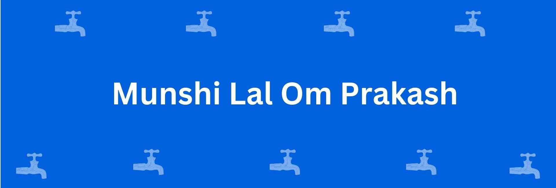 Munshi Lal Om Prakash - Best Sanitary Services in Chandni Chowk, Delhi - Sanitary Product Dealer in Delhi