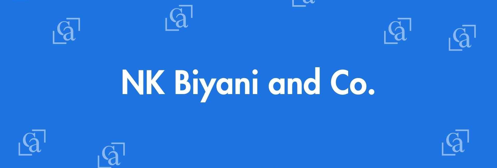 NK Biyani and Co. - Chartered Accountants in Krishna Nagar, Delhi - Experienced Chartered Accountants Delhi