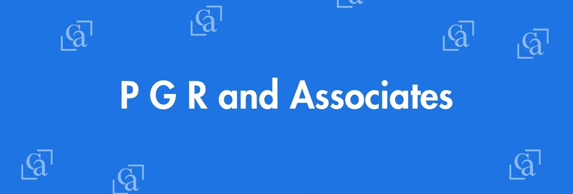 P G R and Associates - Chartered Accountants in Pitampura, Delhi - Experienced Chartered Accountants Delhi