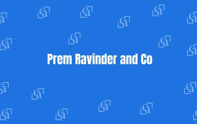 Prem Ravinder and Co - Best Chartered Accountants in Paschim Vihar Delhi - Financial Experts in Delhi