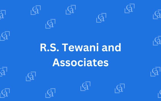 R.S. Tewani and Associates - Chartered Accountants in Malviya Nagar, Delhi - Experienced Chartered Accountants in Delhi