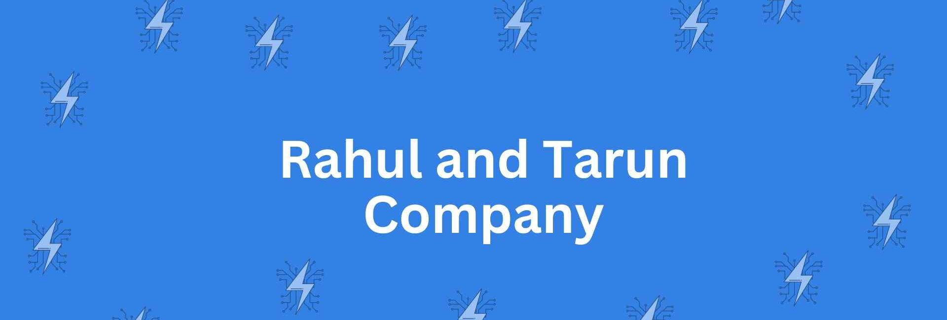 Rahul and Tarun Company - Home Appliances in Malviya Nagar, Delhi - Best for Home Designing and Appliances in Delhi