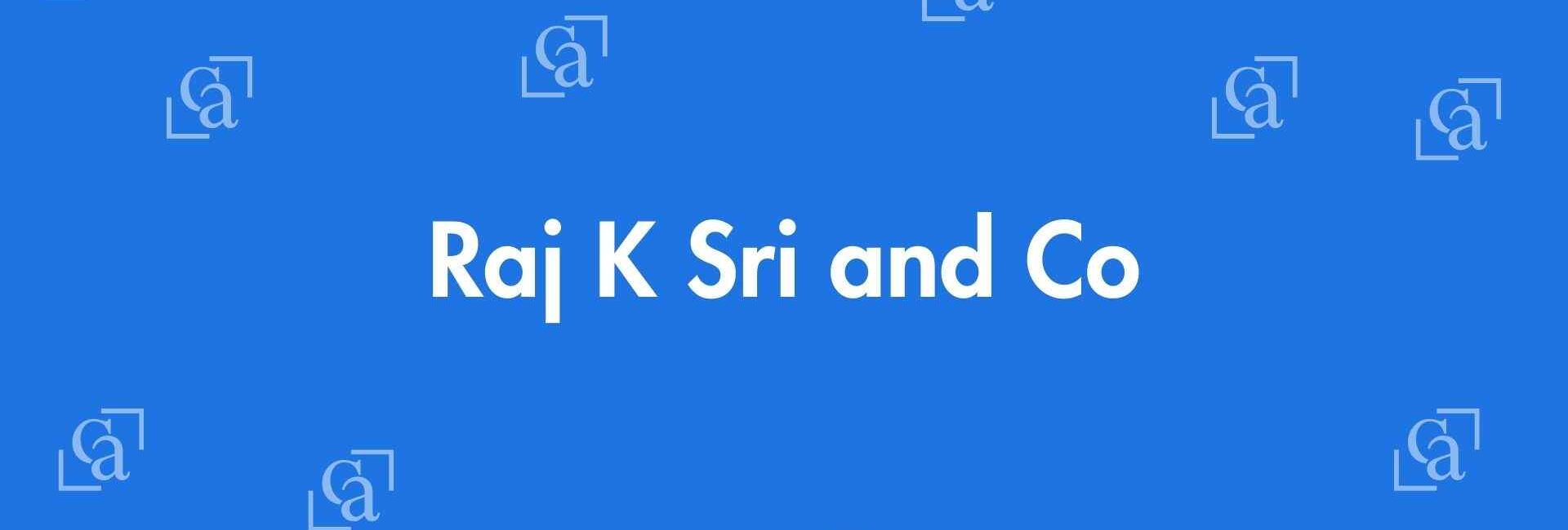 Raj K Sri and Co - Chartered Accountants in Laxmi Nagar, Delhi - Experienced Chartered Accountants Delhi