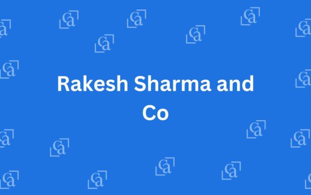 Rakesh Sharma and Co - Chartered Accountants in Malviya Nagar, Delhi - Experienced Chartered Accountants in Delhi
