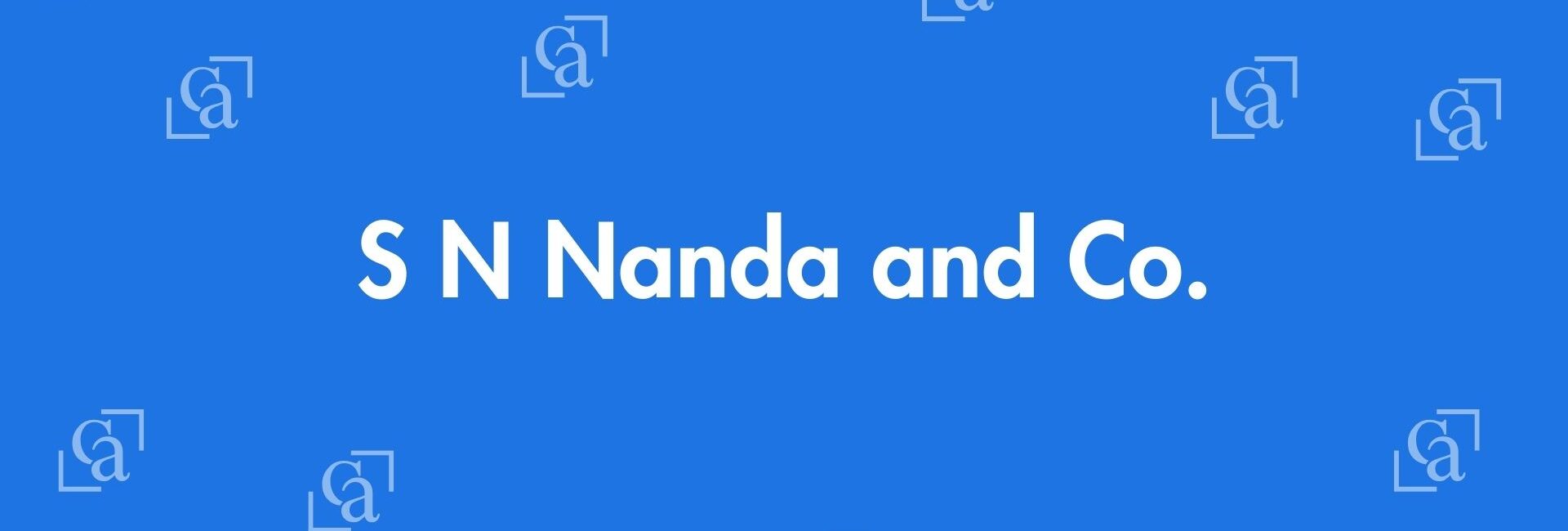 S N Nanda and Co. - Chartered Accountants in Greater Kailash, Delhi - Experienced Chartered Accountants Delhi