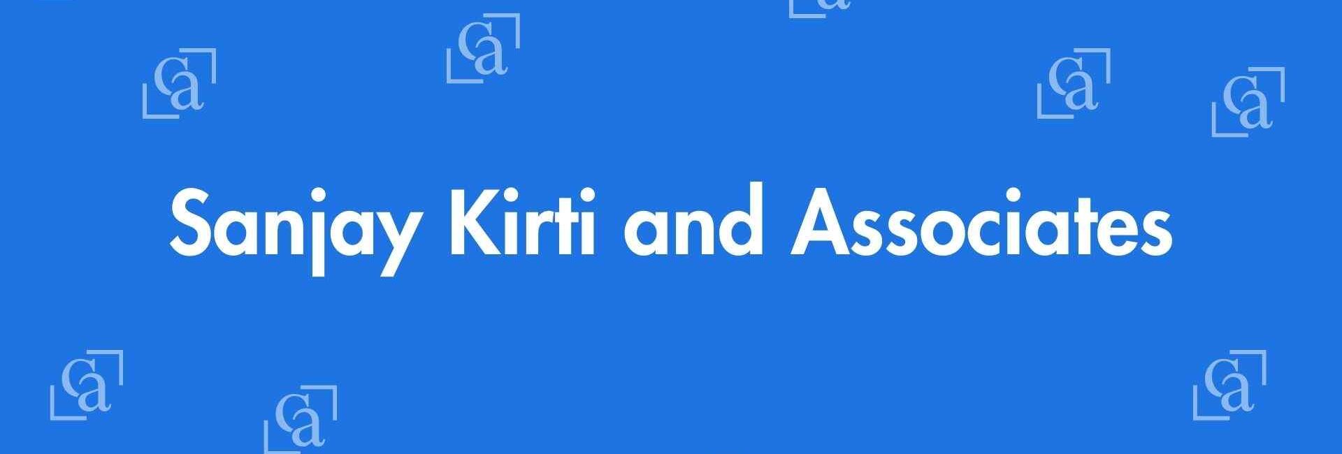 Sanjay Kirti and Associates - Chartered Accountants in Laxmi Nagar, Delhi - Experienced Chartered Accountants Delhi