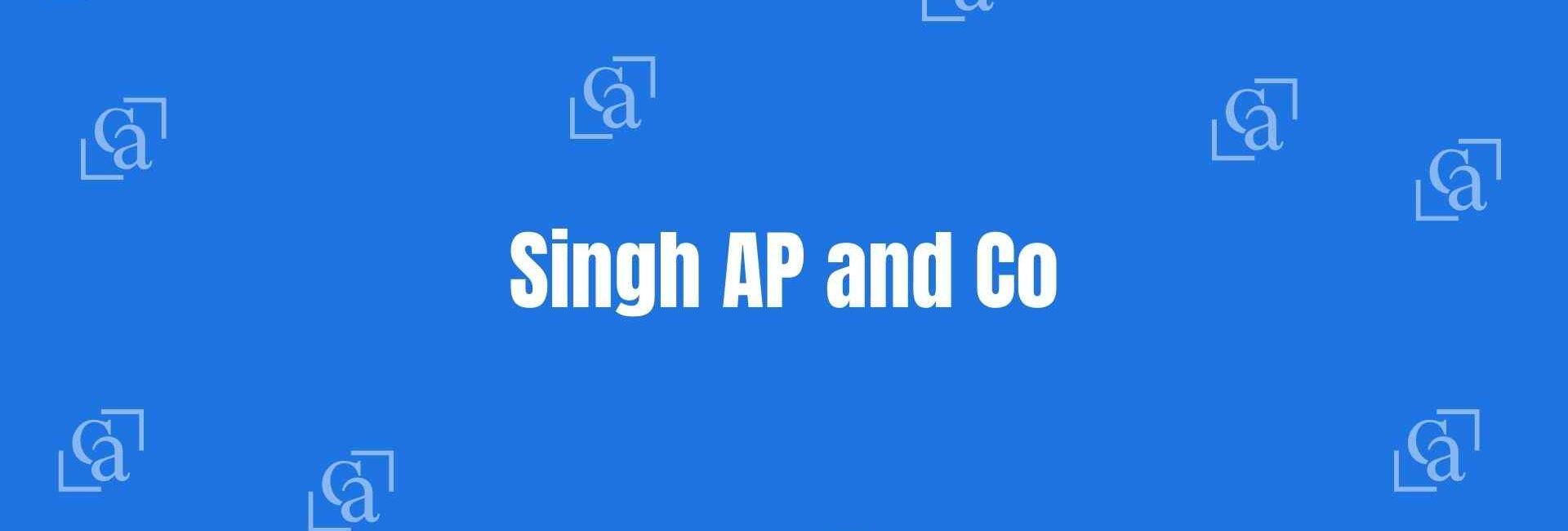 Singh AP and Co - Chartered Accountants in Paschim Vihar Delhi - Money Experts in Delhi