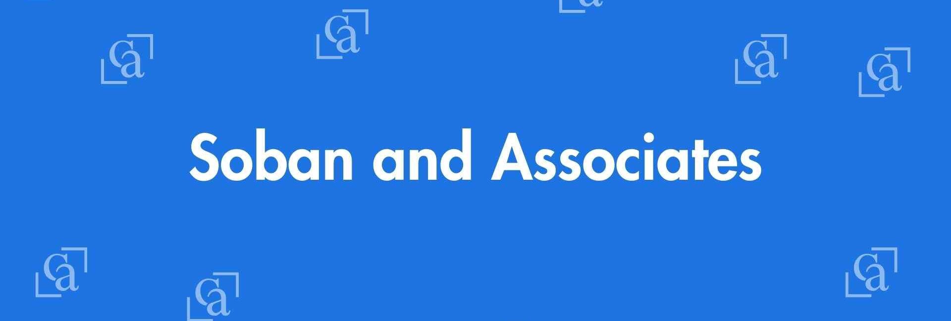Soban and Associates - Chartered Accountants in Okhla, Delhi - Experienced Chartered Accountants Delhi