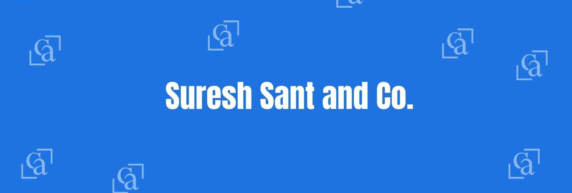 Suresh Sant and Co. - Chartered Accountants in Paschim Vihar Delhi - Money Experts in Delhi