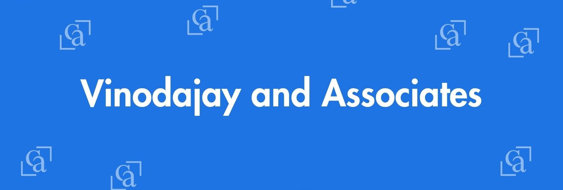 Vinodajay and Associates - Chartered Accountants in Greater Kailash, Delhi - Experienced Chartered Accountants Delhi